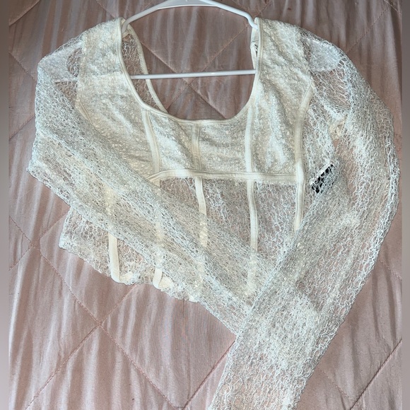 Tops - Mesh Corset Top